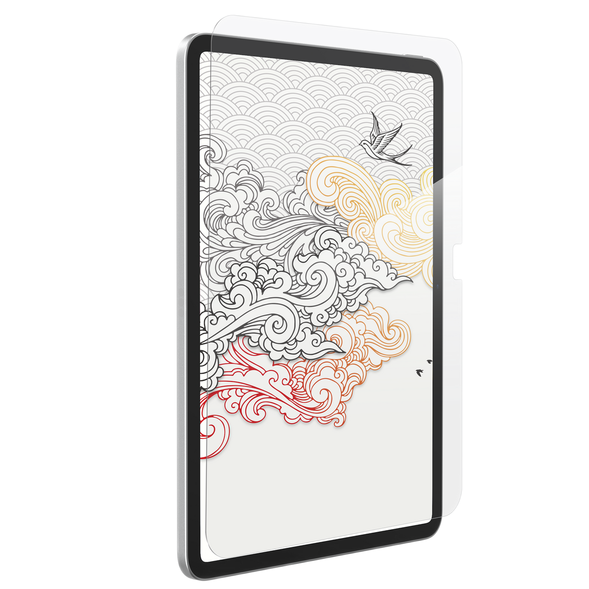 „Glass Fusion+“ planšetinio kompiuterio ekrano apsauginė plėvelė