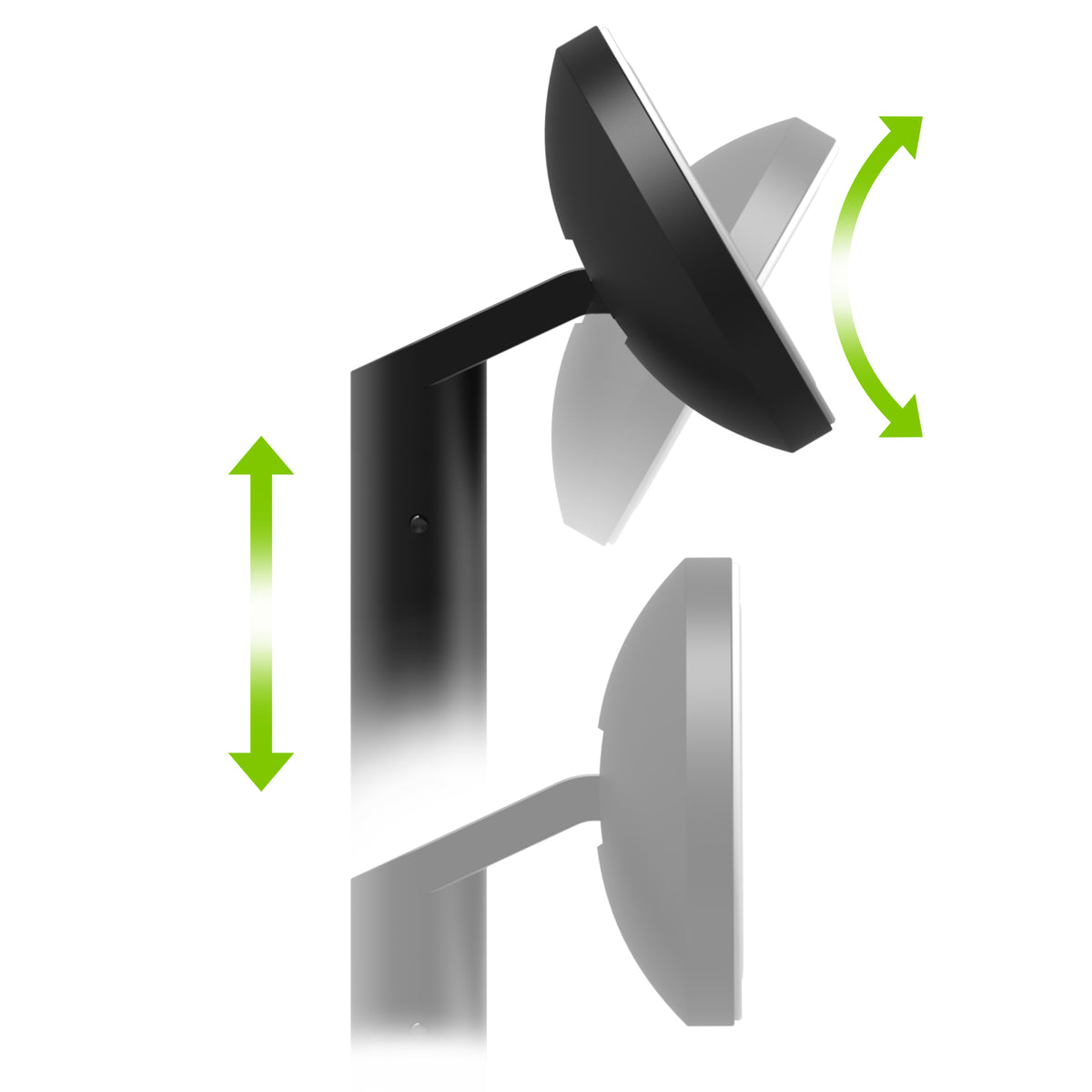Adjustable Head || The MagSafe charger can be tilted to the perfect angle for video chatting.