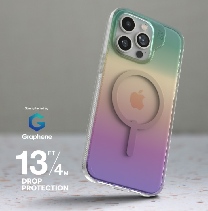 Drop Resistant up to 13ft│ 4m
|| Milan Snap protects your phone from drops up to 13 feet (4 meters). (1)