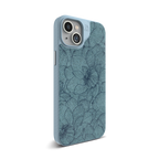 ** Floral Teal