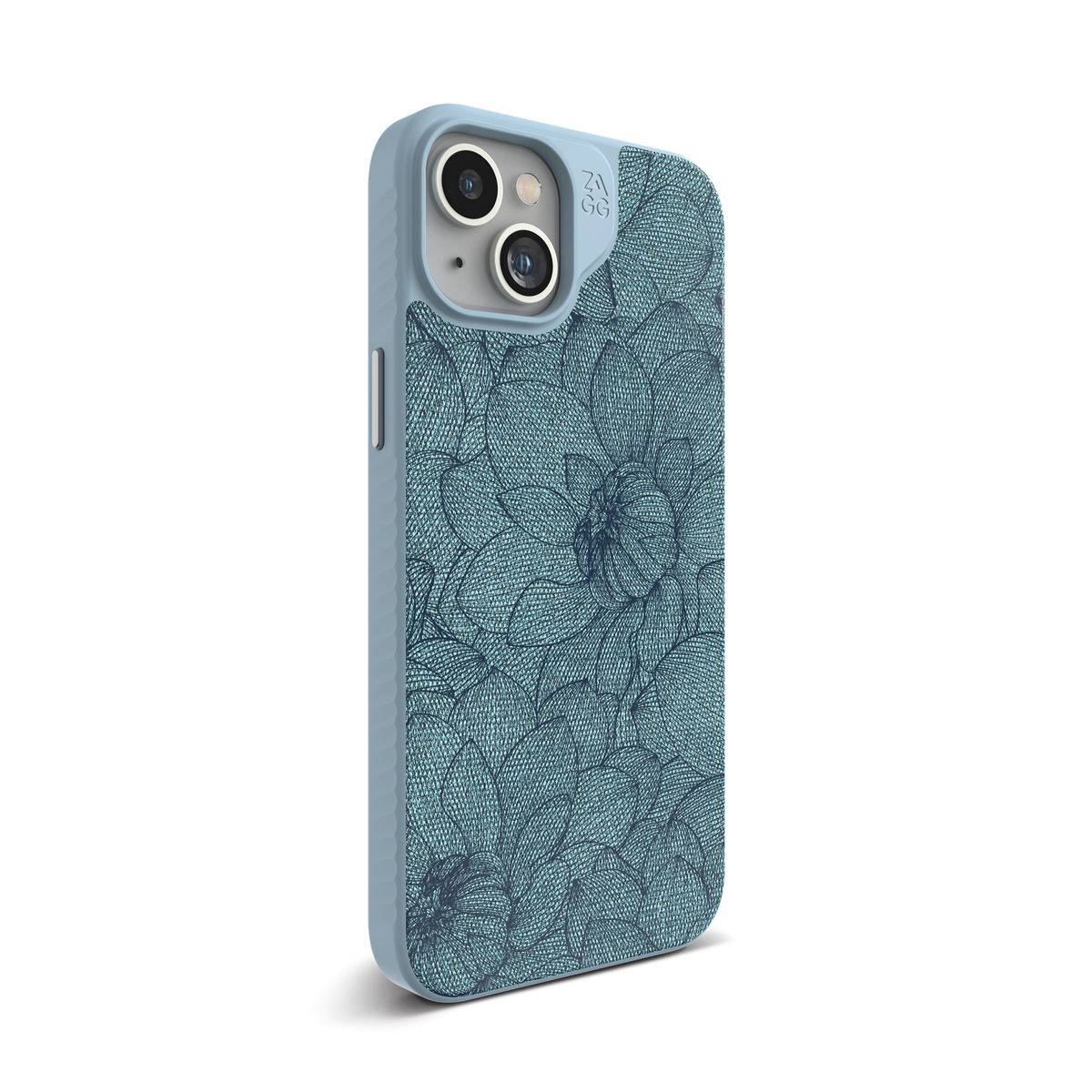 ** Floral Teal