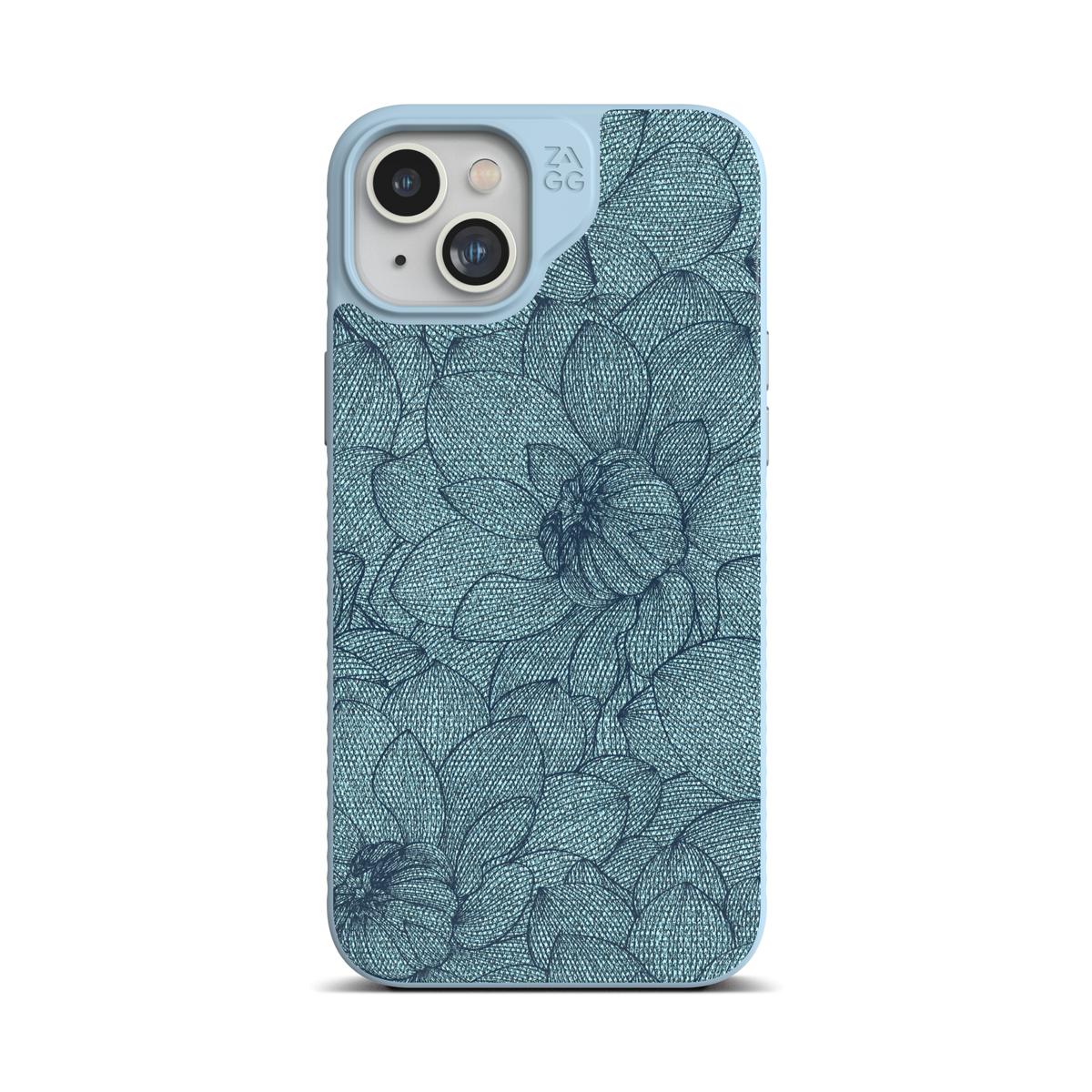 ** Floral Teal