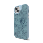 ** Floral Teal