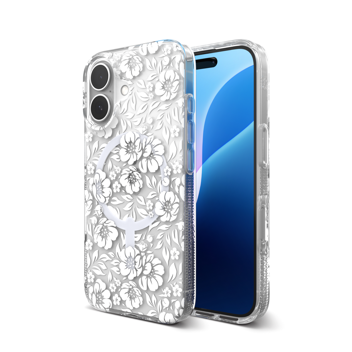 **white floral