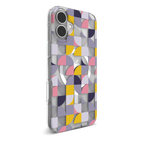 Funda geométrica para celular Milan Snap para MagSafe