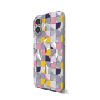 Funda geométrica para celular Milan Snap para MagSafe