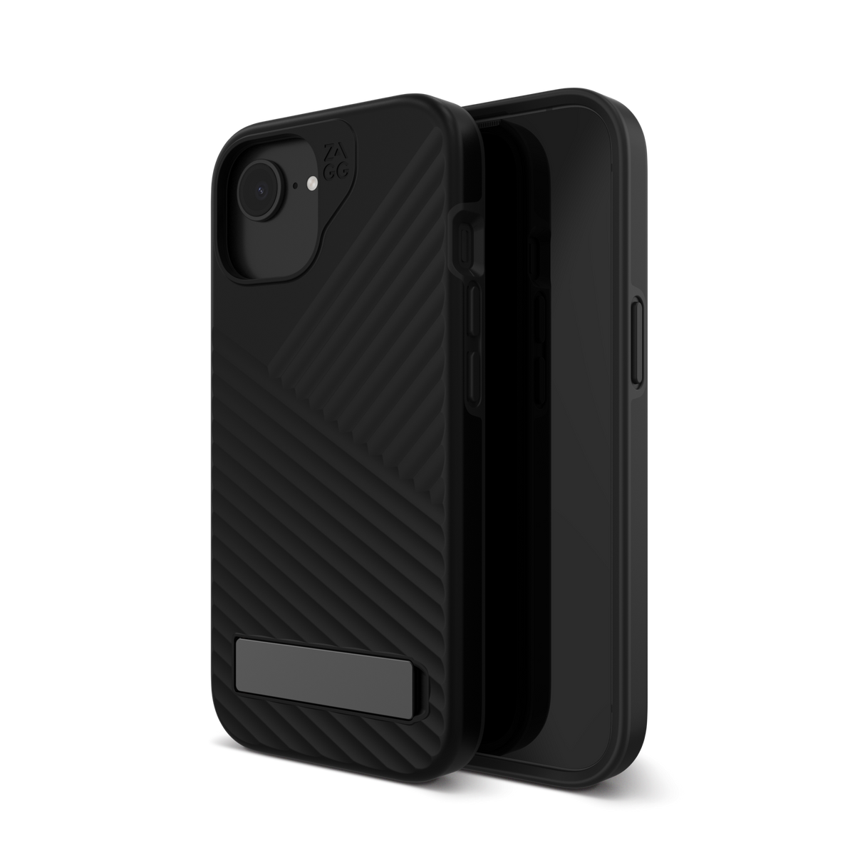 Coque de téléphone Denali Snap pour MagSafe avec support - Black