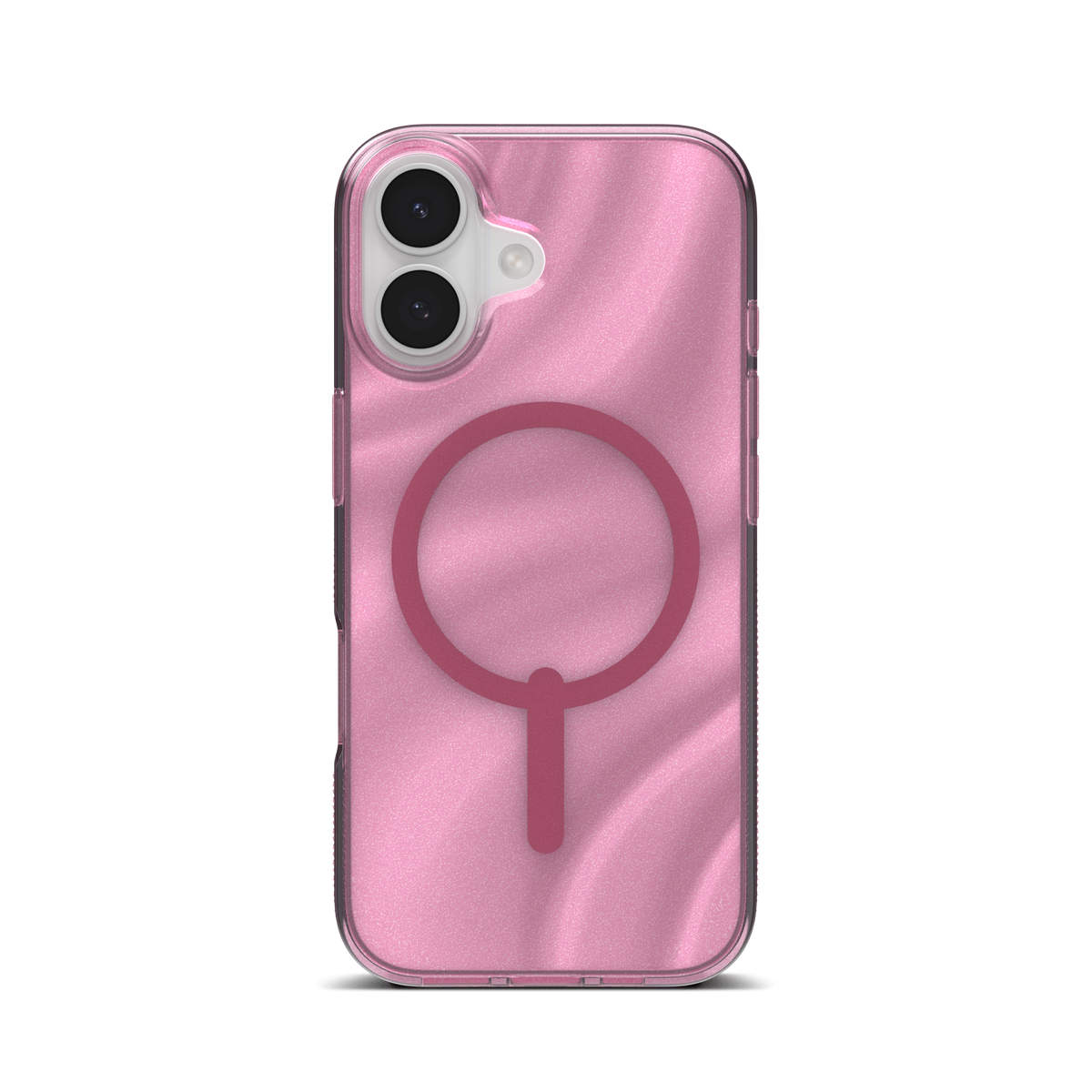 **Glimmering Wave Pink