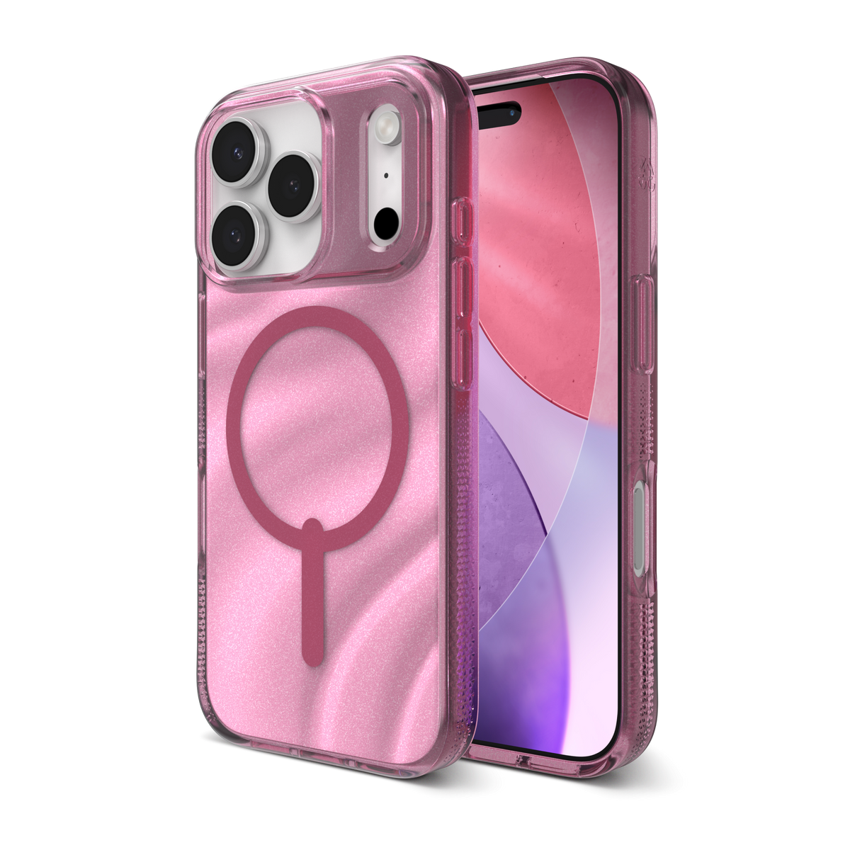 ** Glimmering Wave Pink