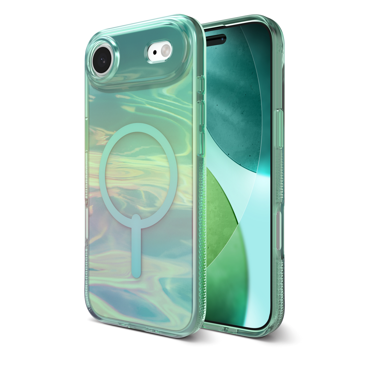 Milan snap trendy phone case ** Iridescent  Oil Slick
