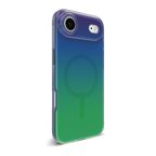 Milan snap trendy phone case ** Iridescent raven feather