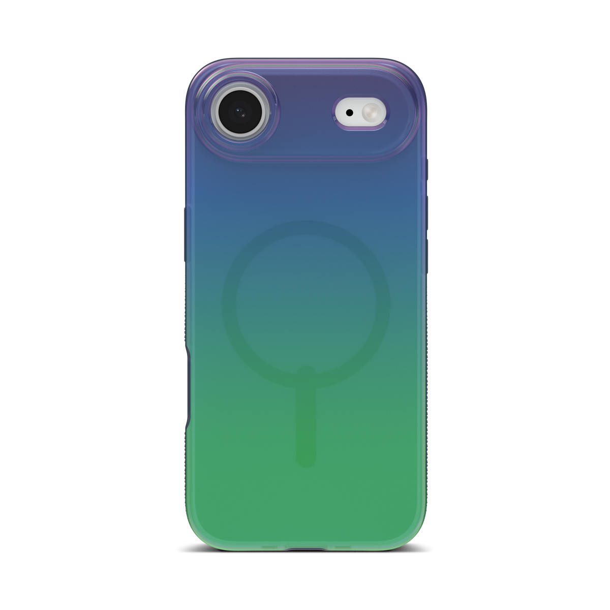 Milan snap trendy phone case ** Iridescent raven feather