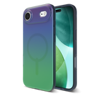Milan snap trendy phone case ** Iridescent raven feather