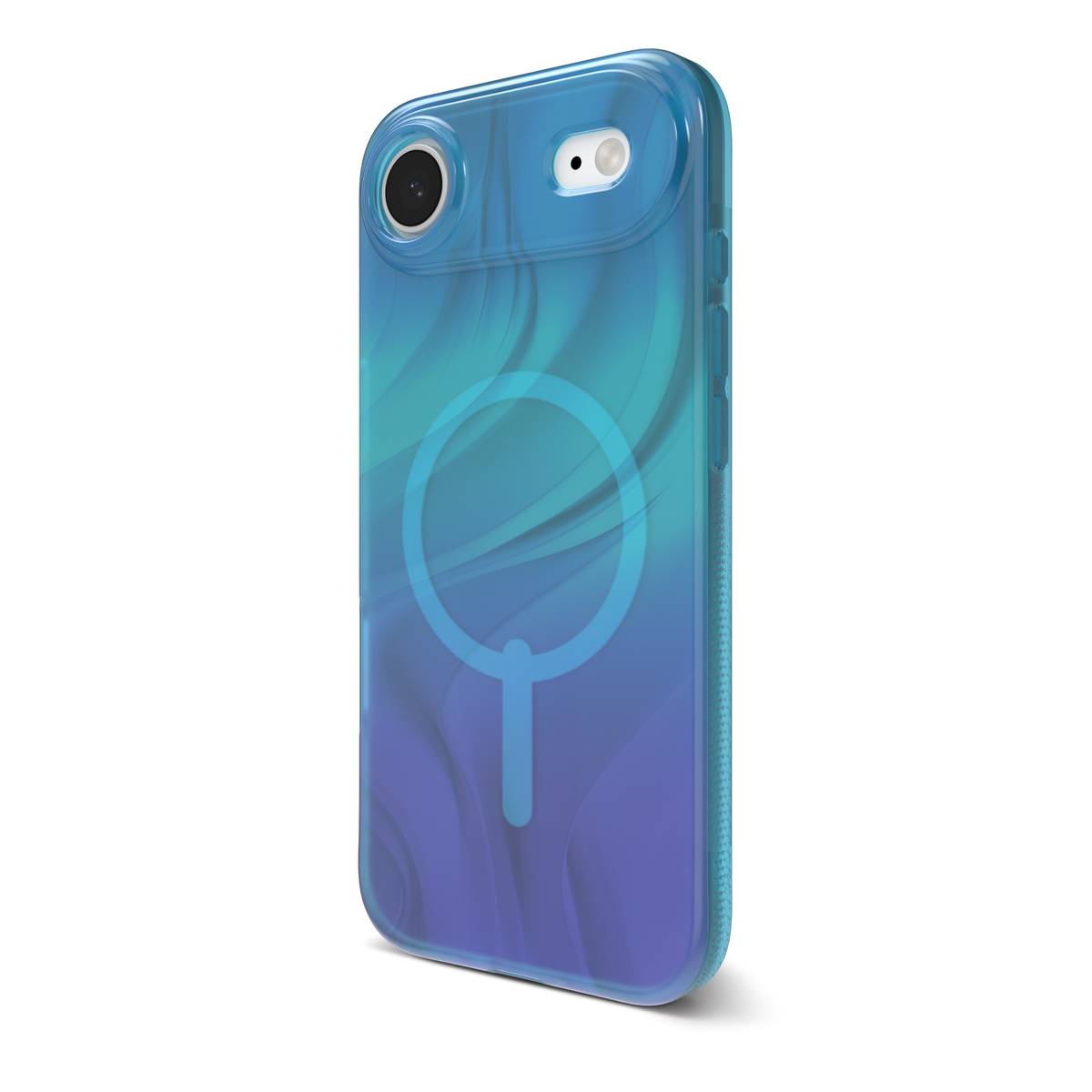 Milan snap trendy phone case ** Iridescent   deep aurora