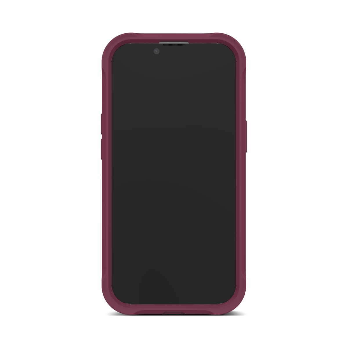 Rainier Snap-cover med MagSafe og støttefod - Black Cherry Pink
