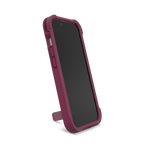 Rainier Snap-cover med MagSafe og støttefod - Black Cherry Pink