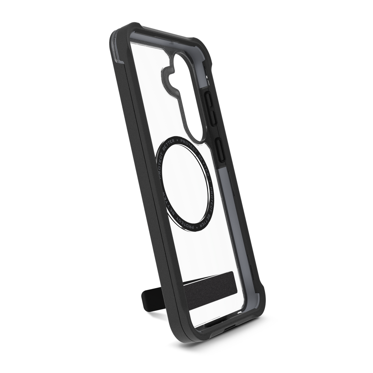 Rainier Snap Magnetische Handyhülle mit Ständer - Black