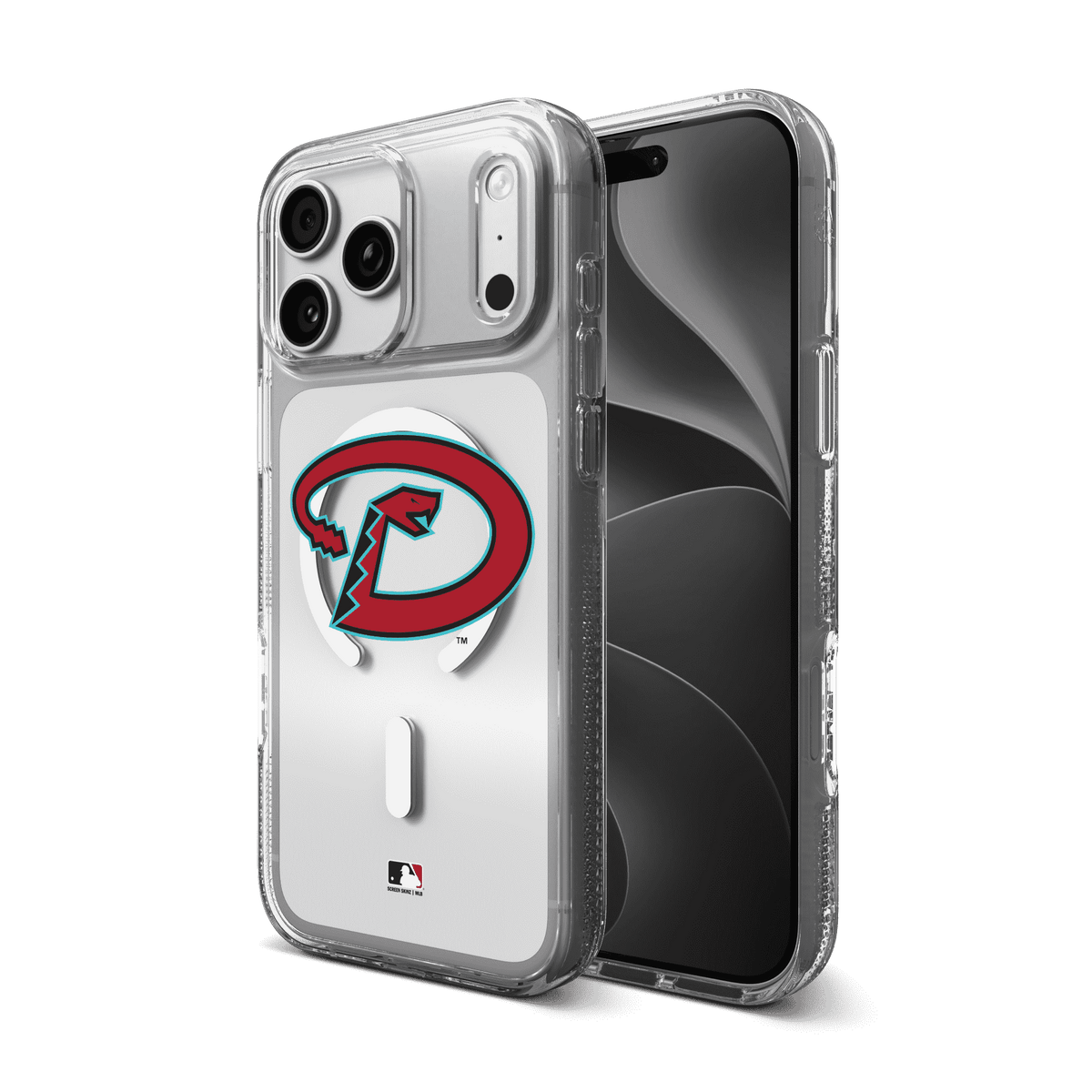 Arizona Diamondbacks Crystal Palace Snap for MagSafe Phone Case - D Logo