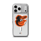 Coque de téléphone Crystal Palace Snap pour MagSafe Baltimore Orioles - Logo