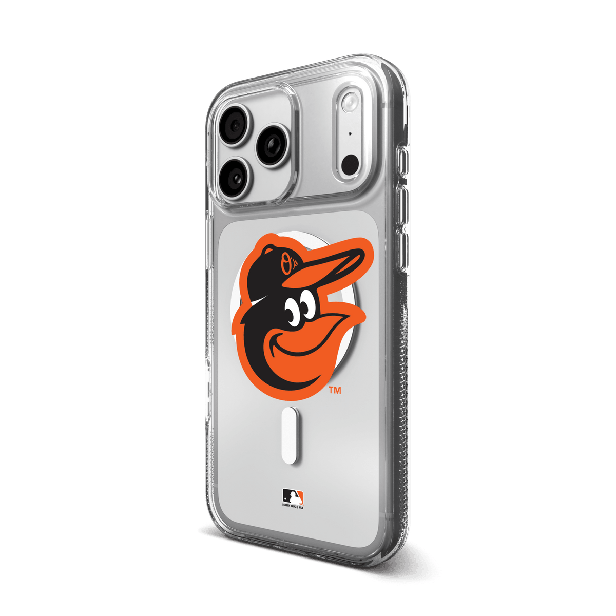 Coque de téléphone Crystal Palace Snap pour MagSafe Baltimore Orioles - Logo