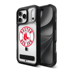 Étui de téléphone Boston Red Sox Rainier Snap pour MagSafe avec support - Logo