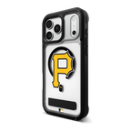 Coque de téléphone Pittsburgh Pirates Rainier Snap pour MagSafe avec support - Logo