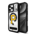 Coque de téléphone Pittsburgh Pirates Rainier Snap pour MagSafe avec support - Logo