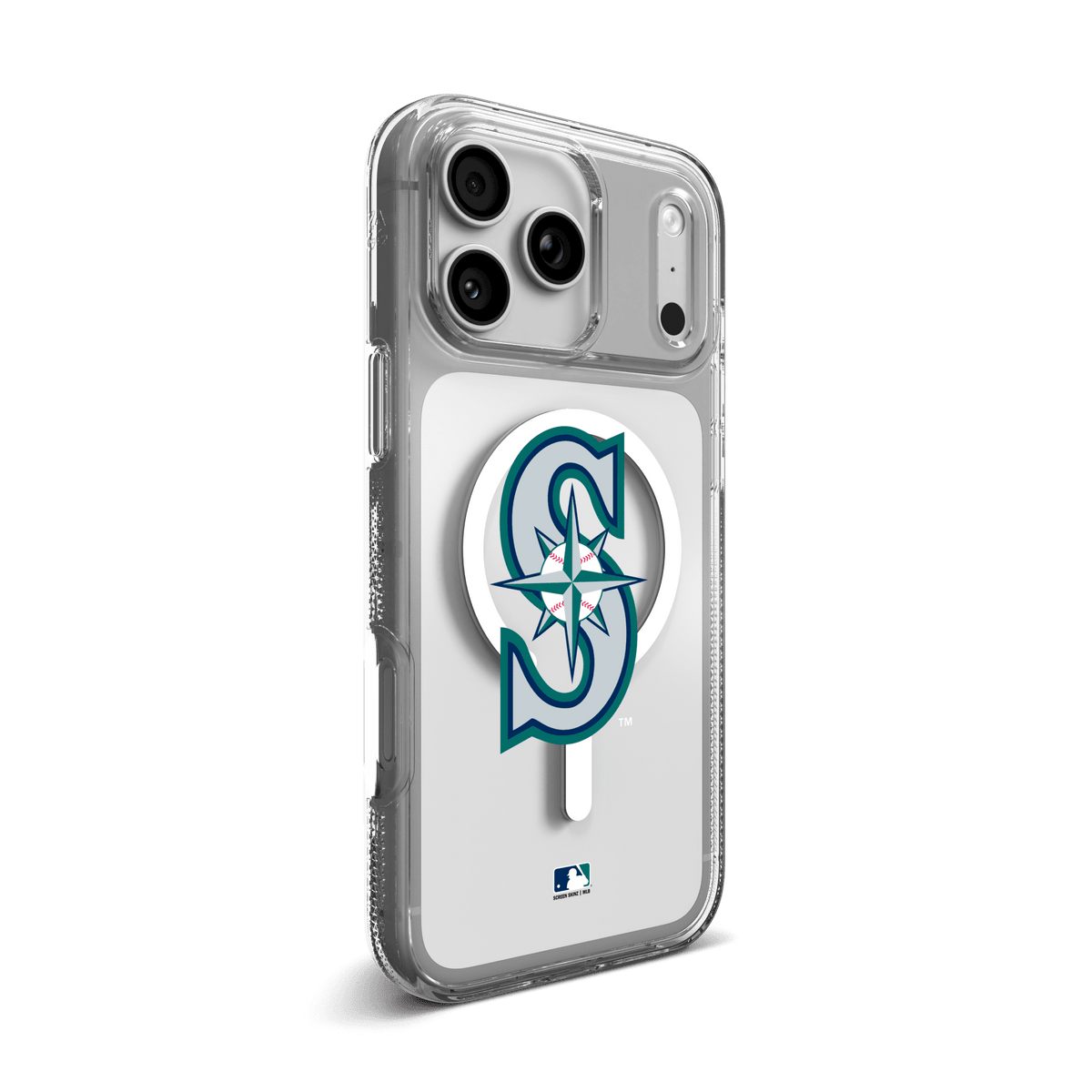 Seattle Mariners Crystal Palace Snap for MagSafe Phone Case - S Logo