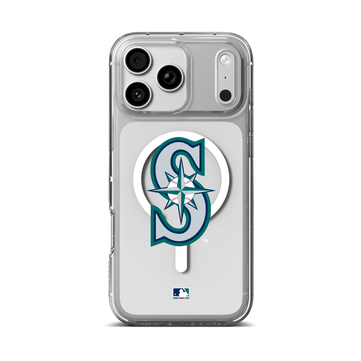 Seattle Mariners Crystal Palace Snap for MagSafe Phone Case - S Logo