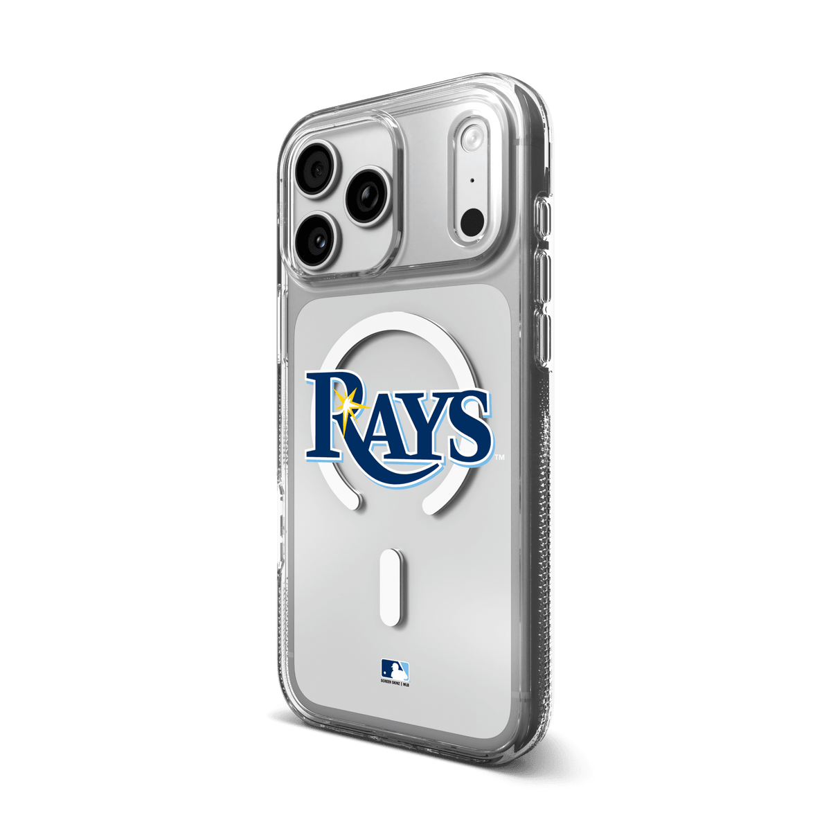 Coque de téléphone Crystal Palace Snap pour MagSafe Tampa Bay Rays - Logo