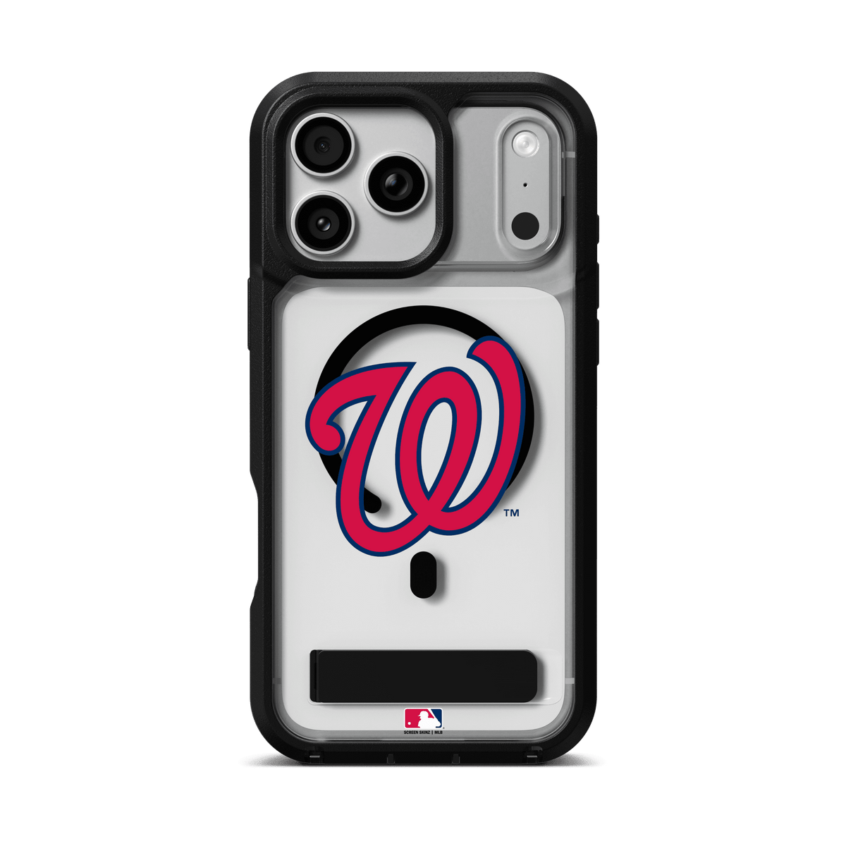 Washington Nationals Rainier Snap for MagSafe Phone Case with Stand - W Logo