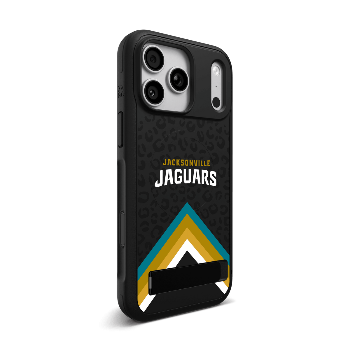 Coque de téléphone Jacksonville Jaguars Sedona Snap pour MagSafe avec support - Nom de l’équipe