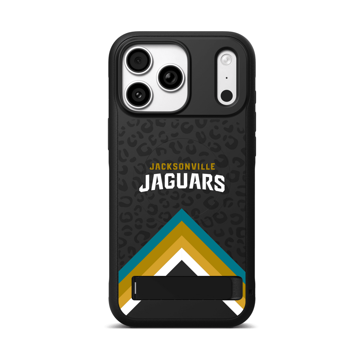 Coque de téléphone Jacksonville Jaguars Sedona Snap pour MagSafe avec support - Nom de l’équipe