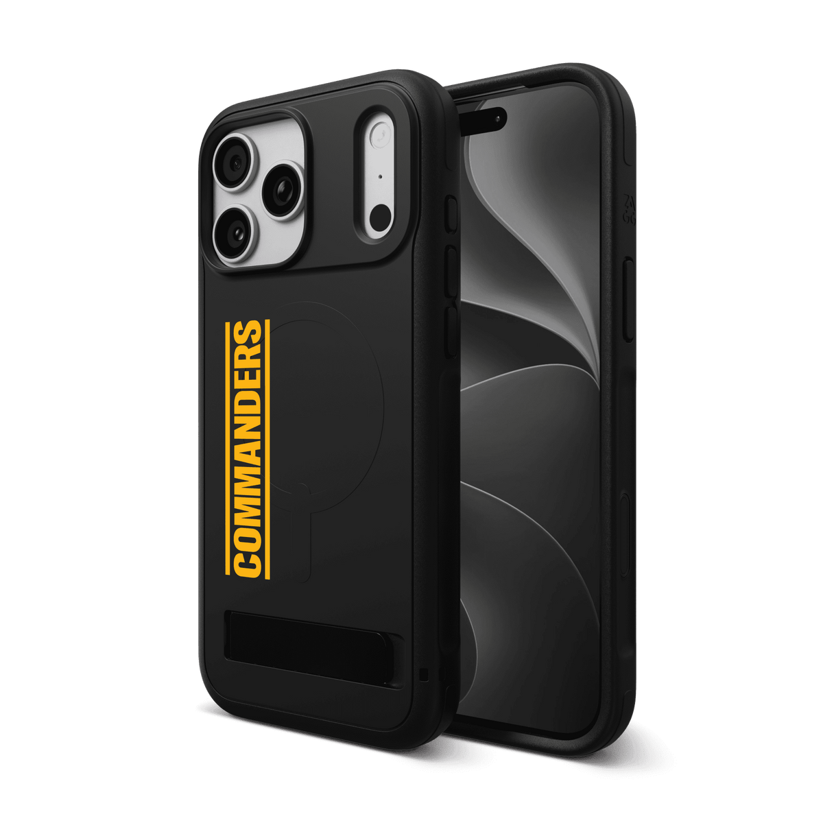 Funda para teléfono Washington Commanders Sedona Snap con MagSafe y soporte - Commanders en negrita