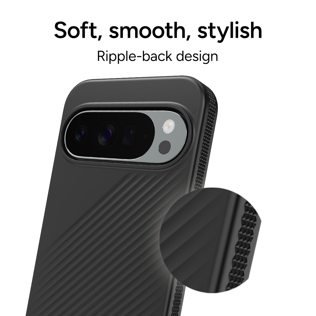 Soft, smooth, stylish with ripple-back design