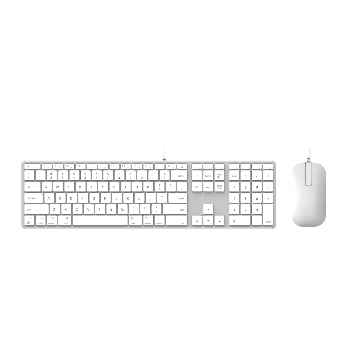 Wired USB-C Keyboard & Mouse